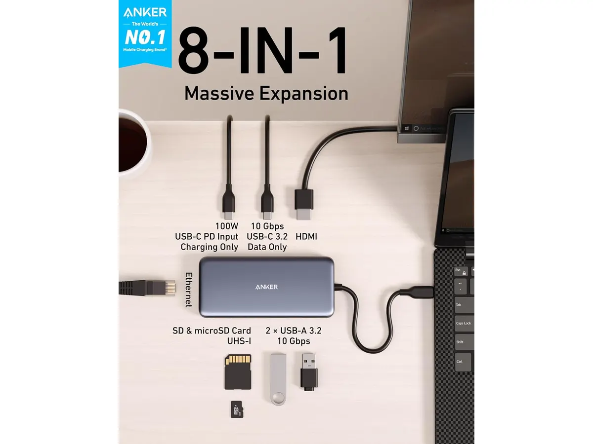 Anker USB-C Hub 8-in-1: análisis y veredicto