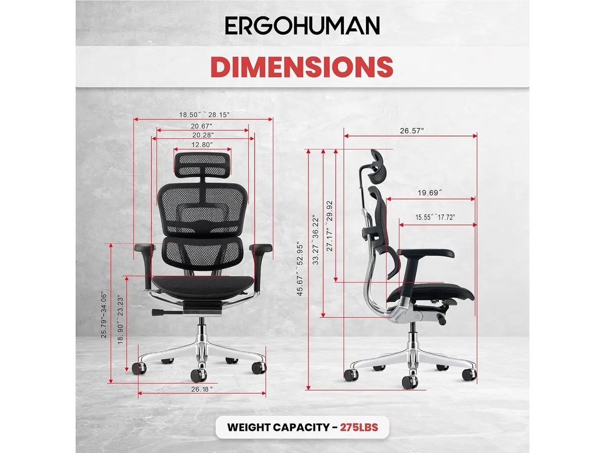 Ergohuman ME7ERG GEN2: review and verdict